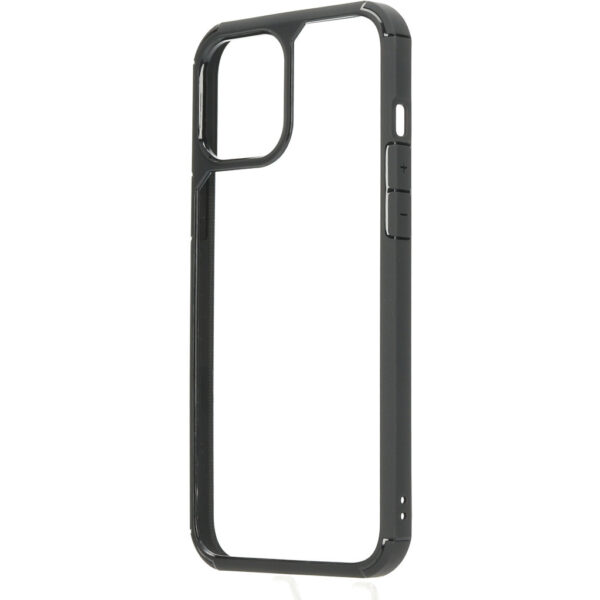 Mobiparts Rugged Clear Case Apple iPhone 12 Pro Max Black - Afbeelding 6