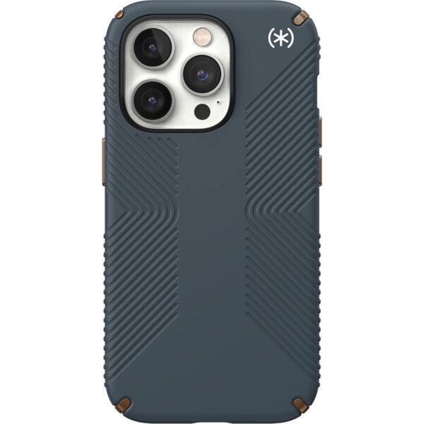 Speck Presidio2 Grip Apple iPhone 14 Pro Charcoal Grey -  with Microban - Afbeelding 3