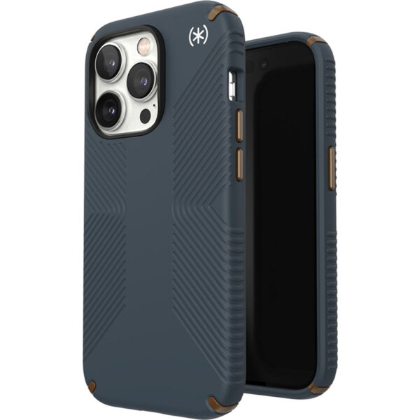 Speck Presidio2 Grip Apple iPhone 14 Pro Charcoal Grey -  with Microban - Afbeelding 9