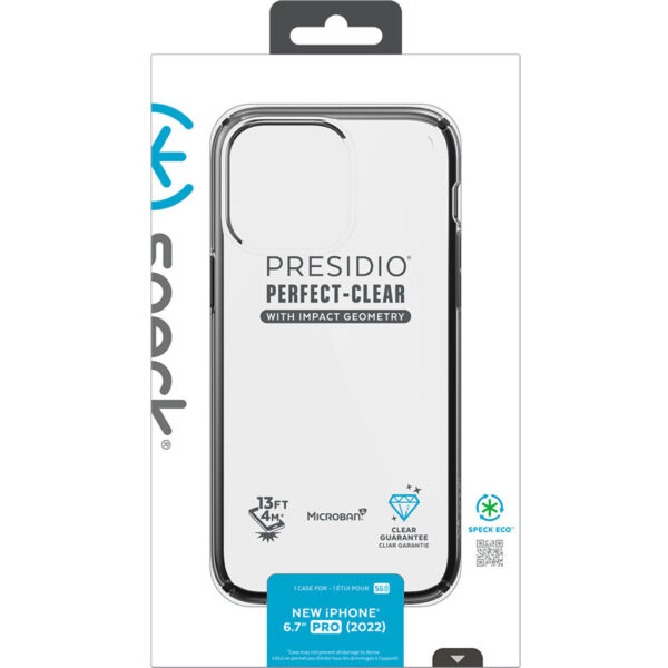 Speck Presidio Perfect Clear Geo Apple iPhone 14 Pro Max Clear/Black