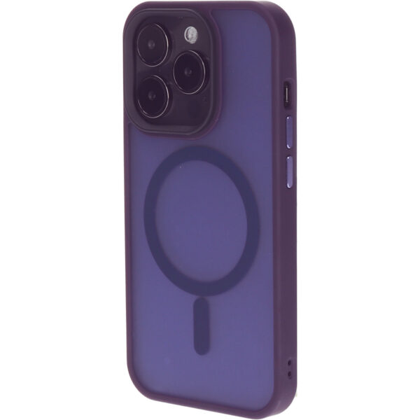 Mobiparts Hardcover Apple iPhone 14 Pro Satin Purple (Magsafe Compatible)