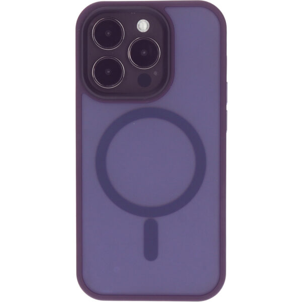 Mobiparts Hardcover Apple iPhone 14 Pro Satin Purple (Magsafe Compatible) - Afbeelding 6