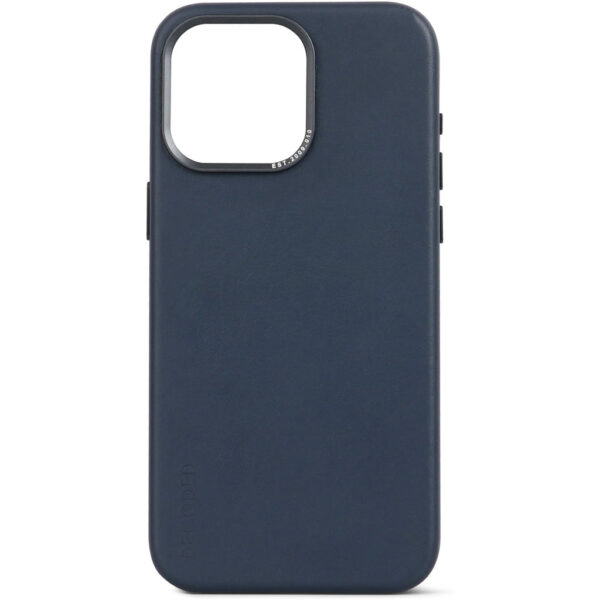 Decoded Leather Backcover Apple iPhone 15 Pro Max Navy - Afbeelding 7