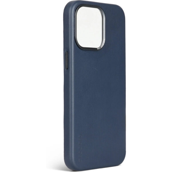 Decoded Leather Backcover Apple iPhone 15 Pro Max Navy - Afbeelding 5