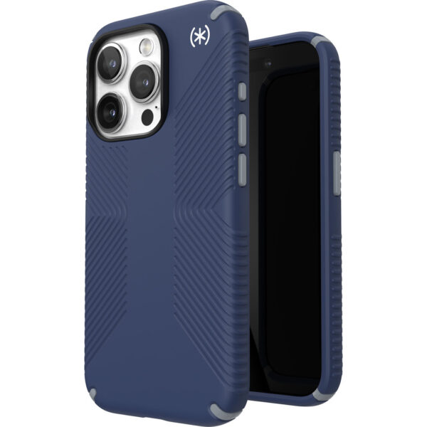 Speck Presidio2 Grip Apple iPhone 15 Pro Coastal Blue -  with Microban - Afbeelding 6