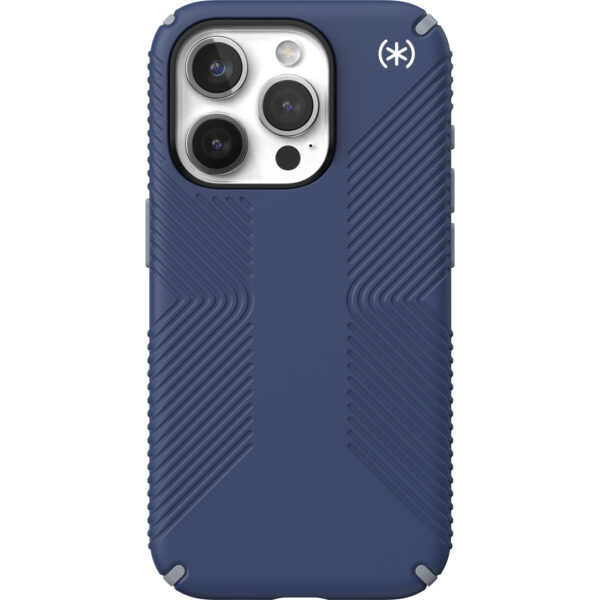 Speck Presidio2 Grip Apple iPhone 15 Pro Coastal Blue -  with Microban - Afbeelding 10