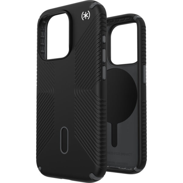 Speck Presidio2 Grip + ClickLock Apple iPhone 15 Pro Black -  with Microban - Afbeelding 4