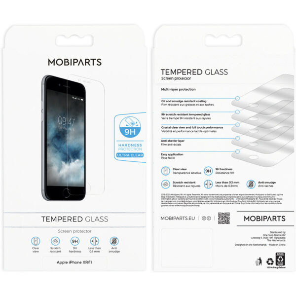 Mobiparts Regular Tempered Glass Apple iPhone XR/11 - Afbeelding 2