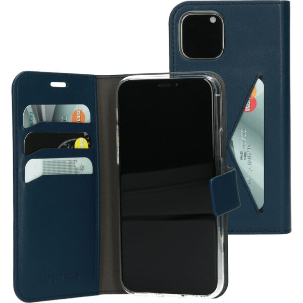 Mobiparts Classic Wallet Case Apple iPhone 11 Pro Blue - Afbeelding 10