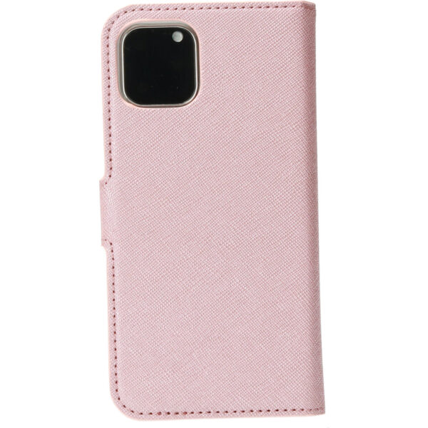 Mobiparts Saffiano Wallet Case Apple iPhone 11 Pro Pink - Afbeelding 2