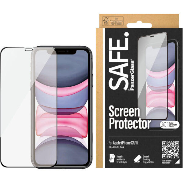 SAFE by Panzerglass Apple iPhone 11/XR - Edge-to-Edge - Afbeelding 2