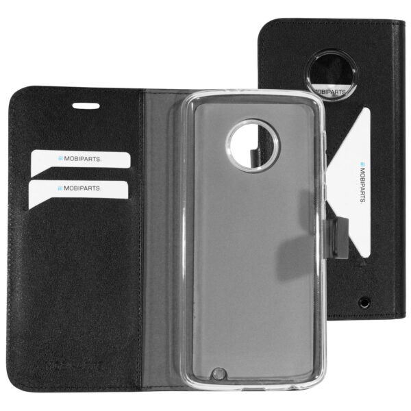 Mobiparts Classic Wallet Case Motorola Moto G6 Plus Black - Afbeelding 6