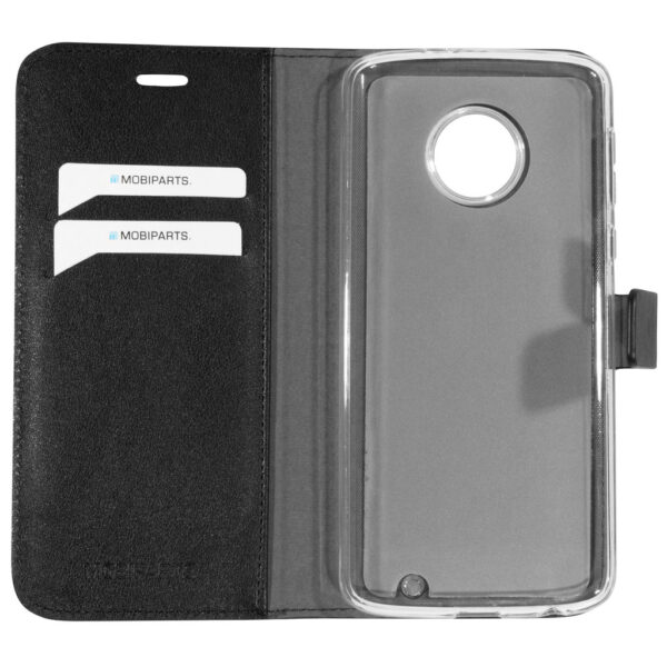 Mobiparts Classic Wallet Case Motorola Moto G6 Plus Black - Afbeelding 3