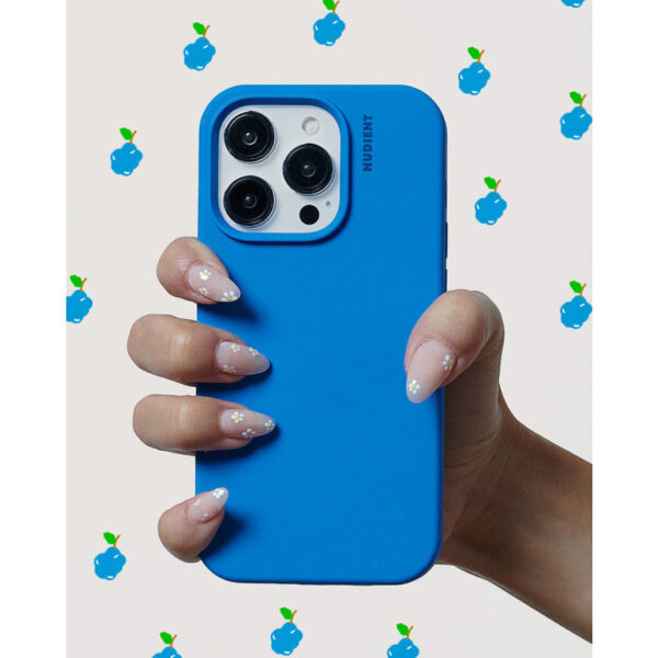 Nudient Base Case iPhone 14 Vibrant Blue