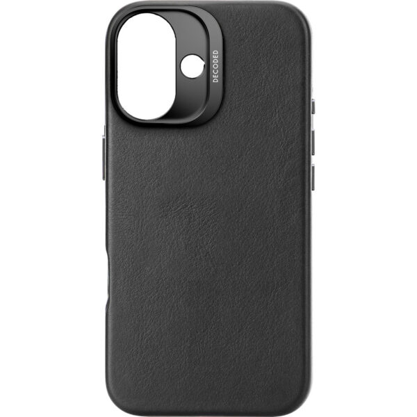 Decoded Leather Backcover Apple iPhone 16 Black