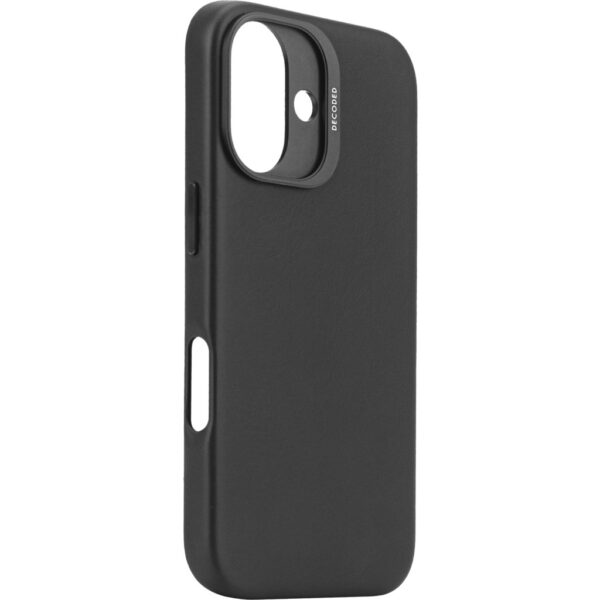 Decoded Leather Backcover Apple iPhone 16 Black - Afbeelding 2