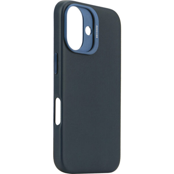 Decoded Leather Backcover Apple iPhone 16 Navy - Afbeelding 2