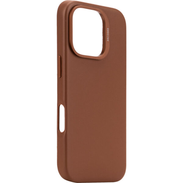 Decoded Leather Backcover Apple iPhone 16 Pro Tan - Afbeelding 2