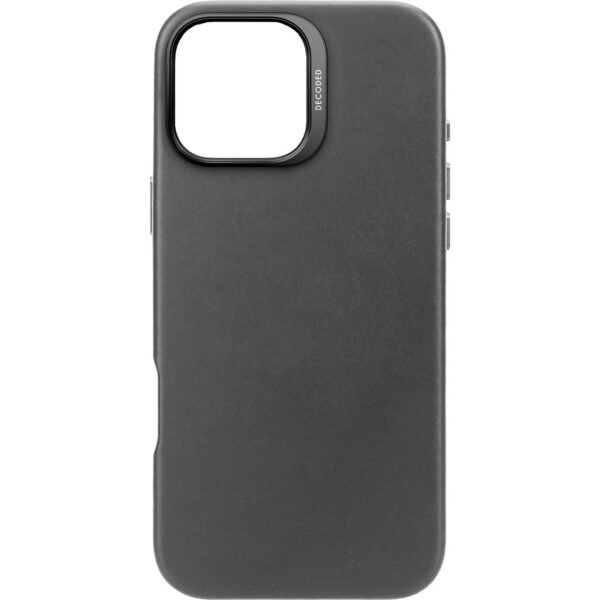 Decoded Leather Backcover Apple iPhone 16 Pro Max Black