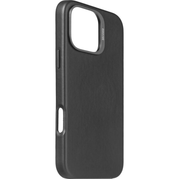 Decoded Leather Backcover Apple iPhone 16 Pro Max Black - Afbeelding 2