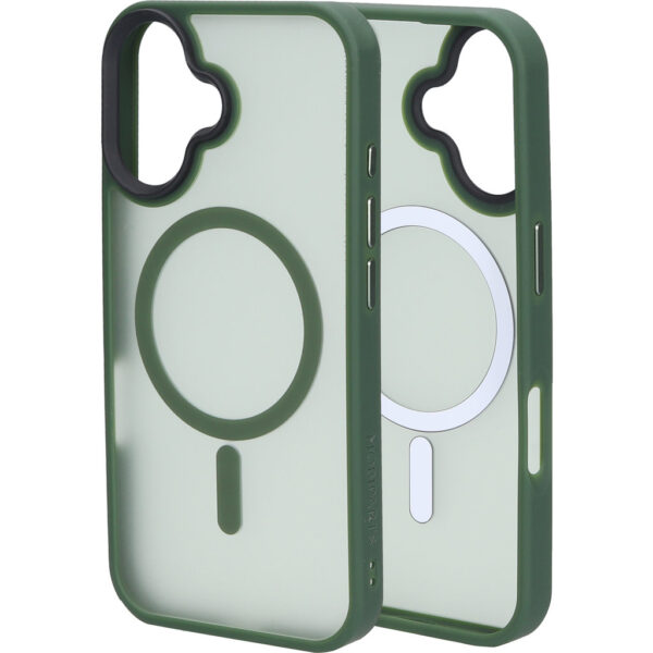 Mobiparts Hardcover Apple iPhone 16 Satin Green (Magsafe Compatible) - Afbeelding 4