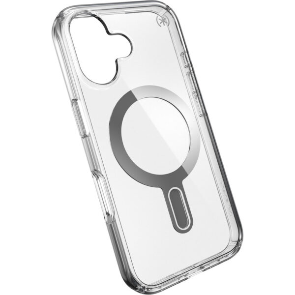 Speck Presidio Perfect Clear + ClickLock Apple iPhone 16 Clear -  with Microban - Afbeelding 6