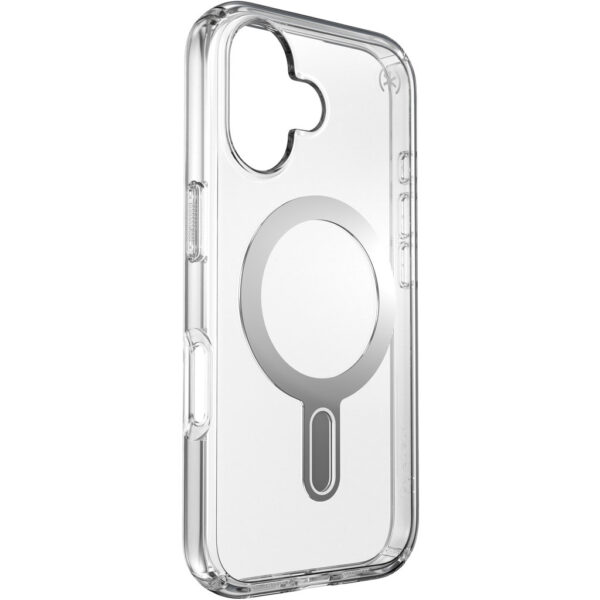 Speck Presidio Perfect Clear + ClickLock Apple iPhone 16 Clear -  with Microban - Afbeelding 2