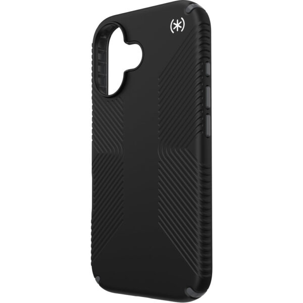 Speck Presidio2 Grip Apple iPhone 16 Black -  with Microban