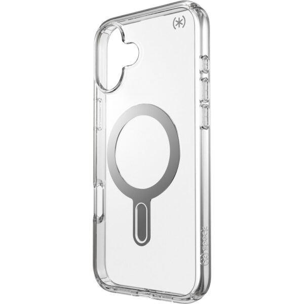 Speck Presidio Perfect Clear + ClickLock Apple iPhone 16 Plus Clear -  with Microban