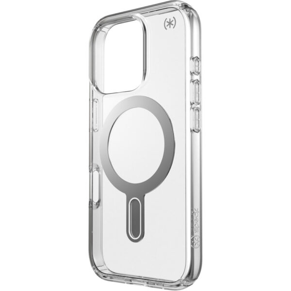 Speck Presidio Perfect Clear + ClickLock Apple iPhone 16 Pro Clear -  with Microban