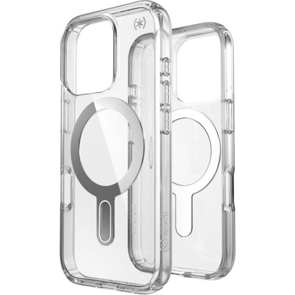 Speck Presidio Perfect Clear + ClickLock Apple iPhone 16 Pro Clear -  with Microban - Afbeelding 3