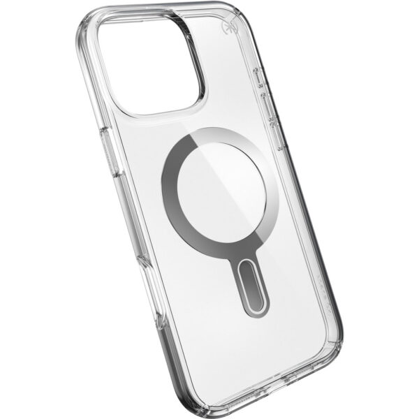 Speck Presidio Perfect Clear + ClickLock Apple iPhone 16 Pro Max Clear -  with Microban - Afbeelding 6