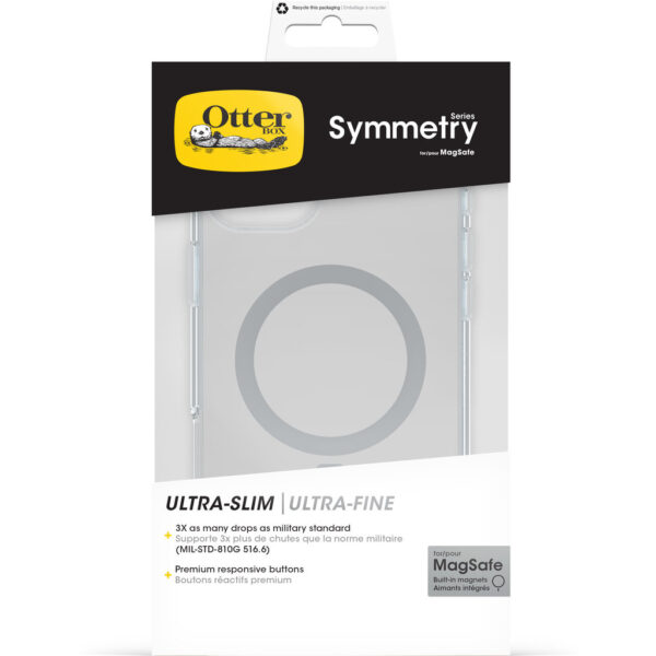 OtterBox Symmetry MagSafe Case Apple iPhone 16 Plus Clear - Afbeelding 4