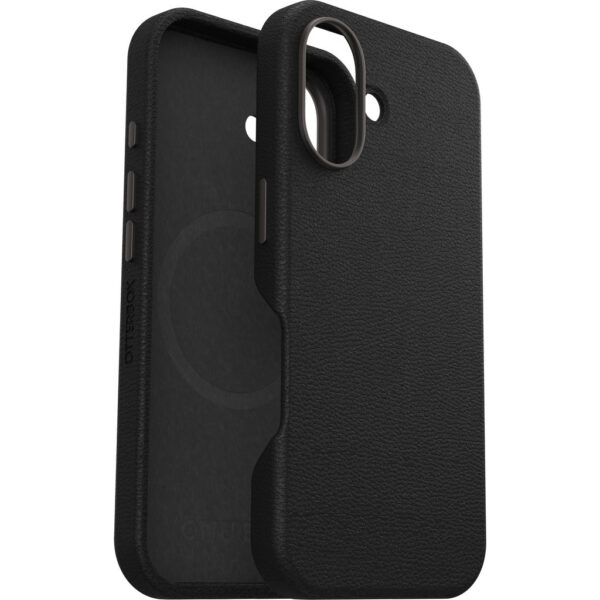 OtterBox Symmetry Cactus Leather Case Apple iPhone 16 Noir Ash - Afbeelding 5