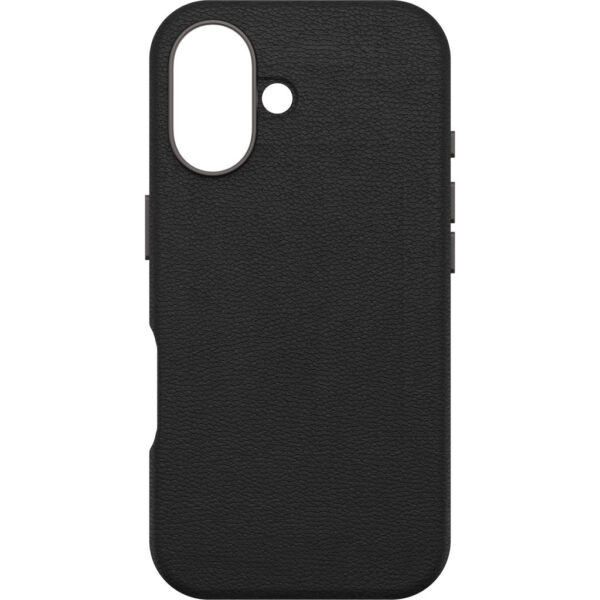 OtterBox Symmetry Cactus Leather Case Apple iPhone 16 Noir Ash