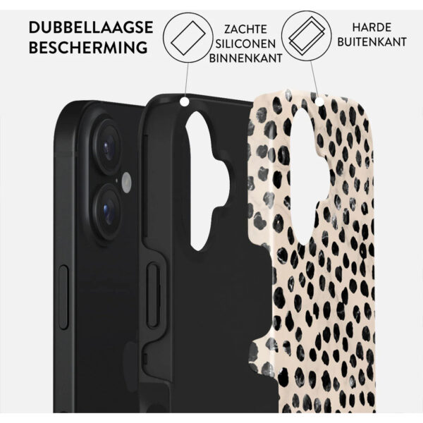 Burga Tough Case Apple iPhone 16 - Almond Latte