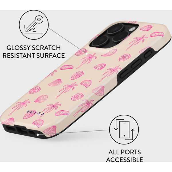 Burga Tough Case Apple iPhone 16 Pro Max - Beach Please - Afbeelding 2