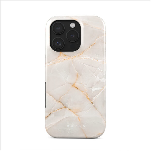 Burga Tough Case Apple iPhone 16 Pro Max - Vanilla Sand - Afbeelding 4