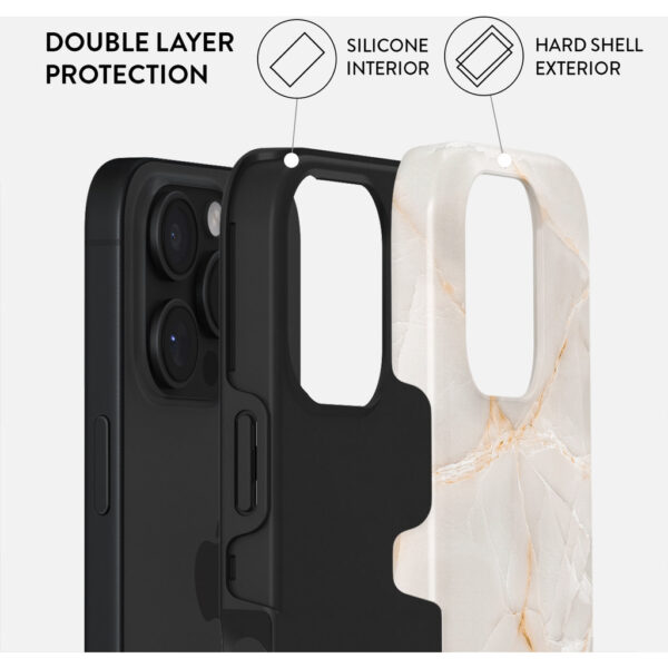 Burga Tough Case Apple iPhone 16 Pro Max - Vanilla Sand