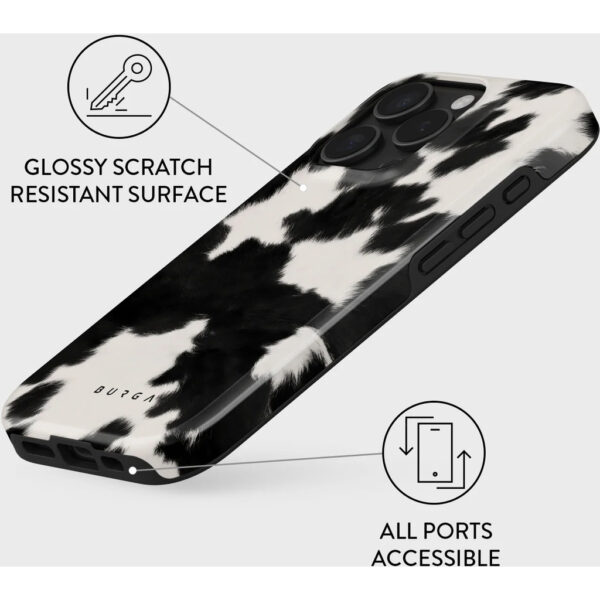 Burga Tough Case Apple iPhone 16 Pro Max - Achromatic - Afbeelding 2