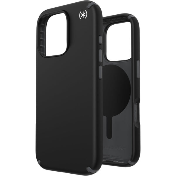 Speck Presidio2 Pro + MS Apple iPhone 16 Pro Black - with Microban - Afbeelding 3