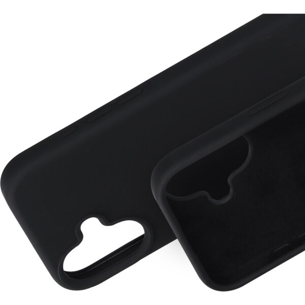 Mobiparts Silicone Cover Apple iPhone 16 Black