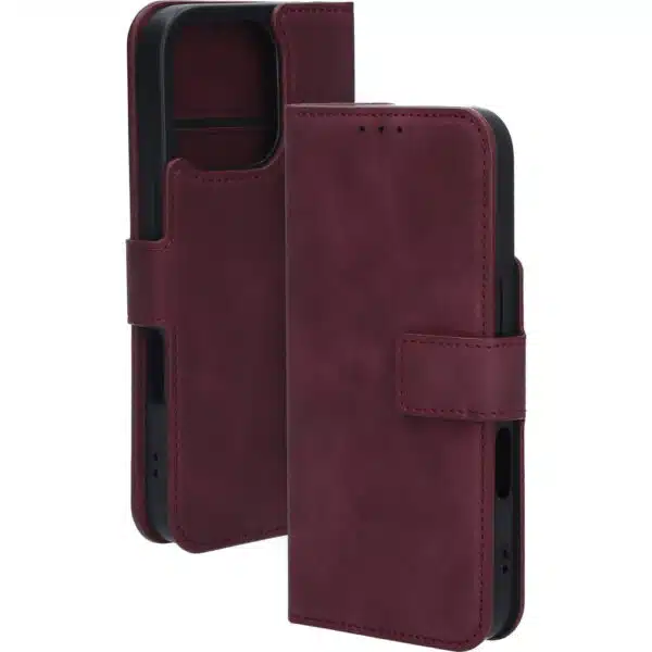 Mobiparts Classic Wallet Case Apple iPhone 16 Pro Velvet Red (MagSafe Compatible) - Afbeelding 4