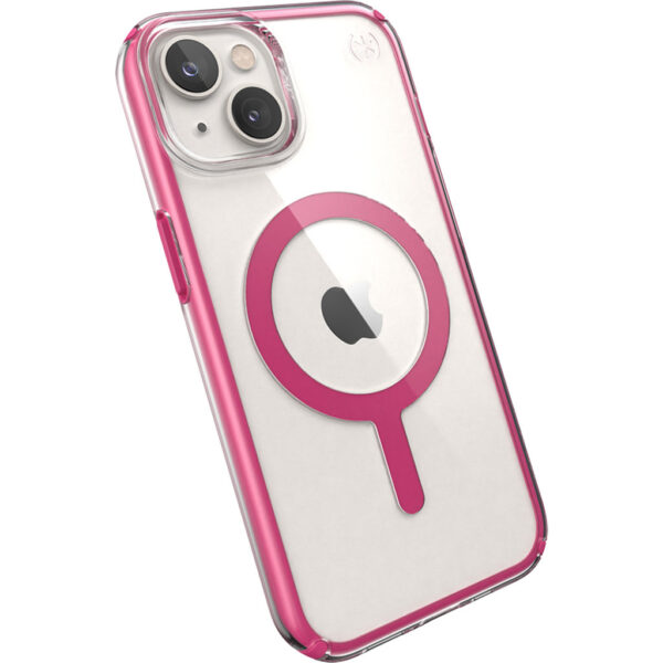 Speck Presidio Perfect Clear Geo + MS Apple iPhone 14 Clear/Digital Pink - Afbeelding 11