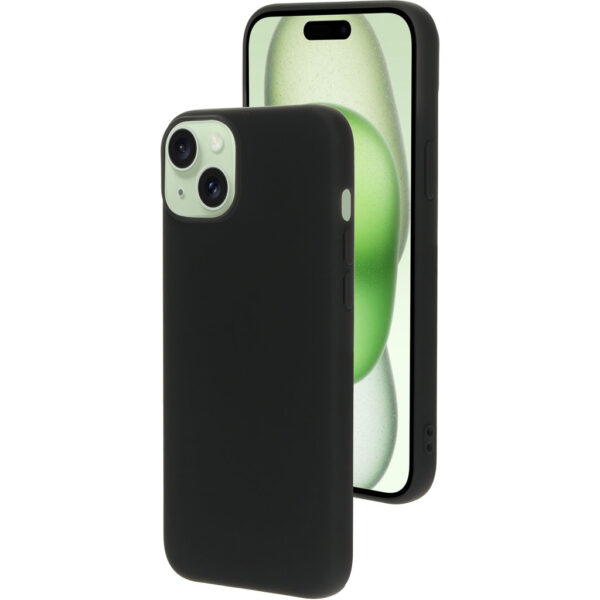 Mobiparts Silicone Cover Apple iPhone 15 Plus Black