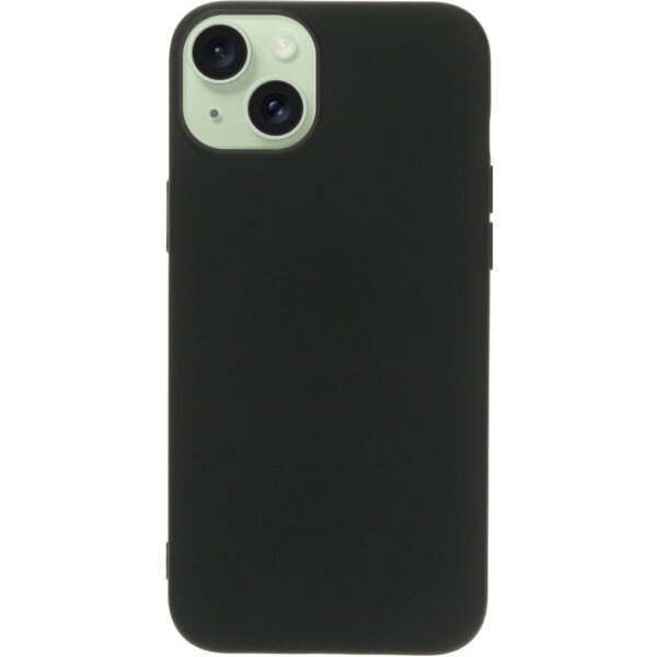 Mobiparts Silicone Cover Apple iPhone 15 Plus Black - Afbeelding 2