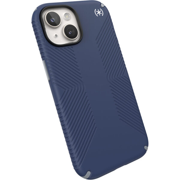 Speck Presidio2 Grip Apple iPhone 15 Coastal Blue -  with Microban - Afbeelding 11