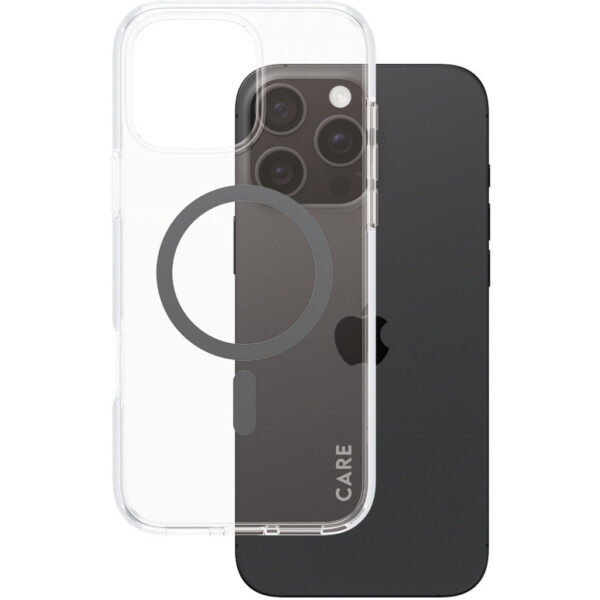 CARE by PanzerGlass Flagship Case Transparent Urban Combat w. Black MagSafe iPhone '24 6.9" Pro - Afbeelding 11