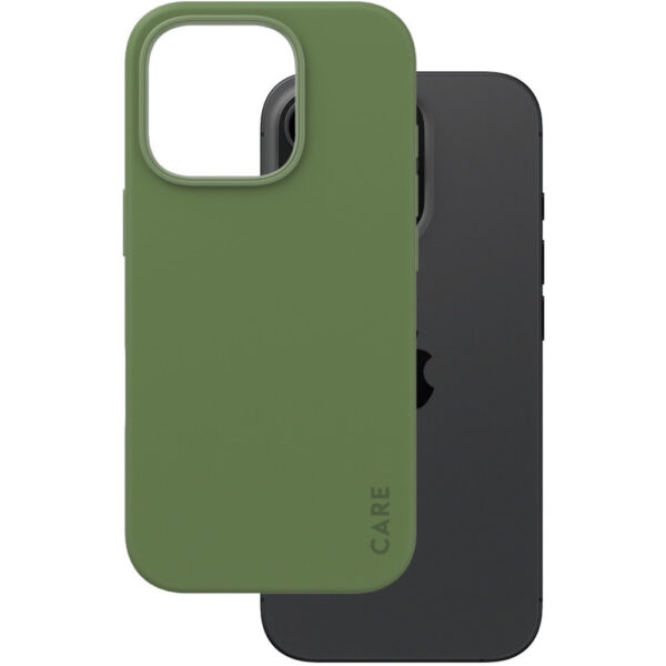 CARE by PanzerGlass Fashionable Case Green w. MagSafe iPhone '24 6.3" Pro - Afbeelding 11