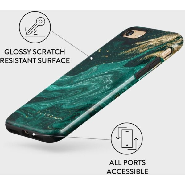 Burga Tough Case Apple iPhone 7/8/SE (2020/2022) - Emerald Pool - Afbeelding 8